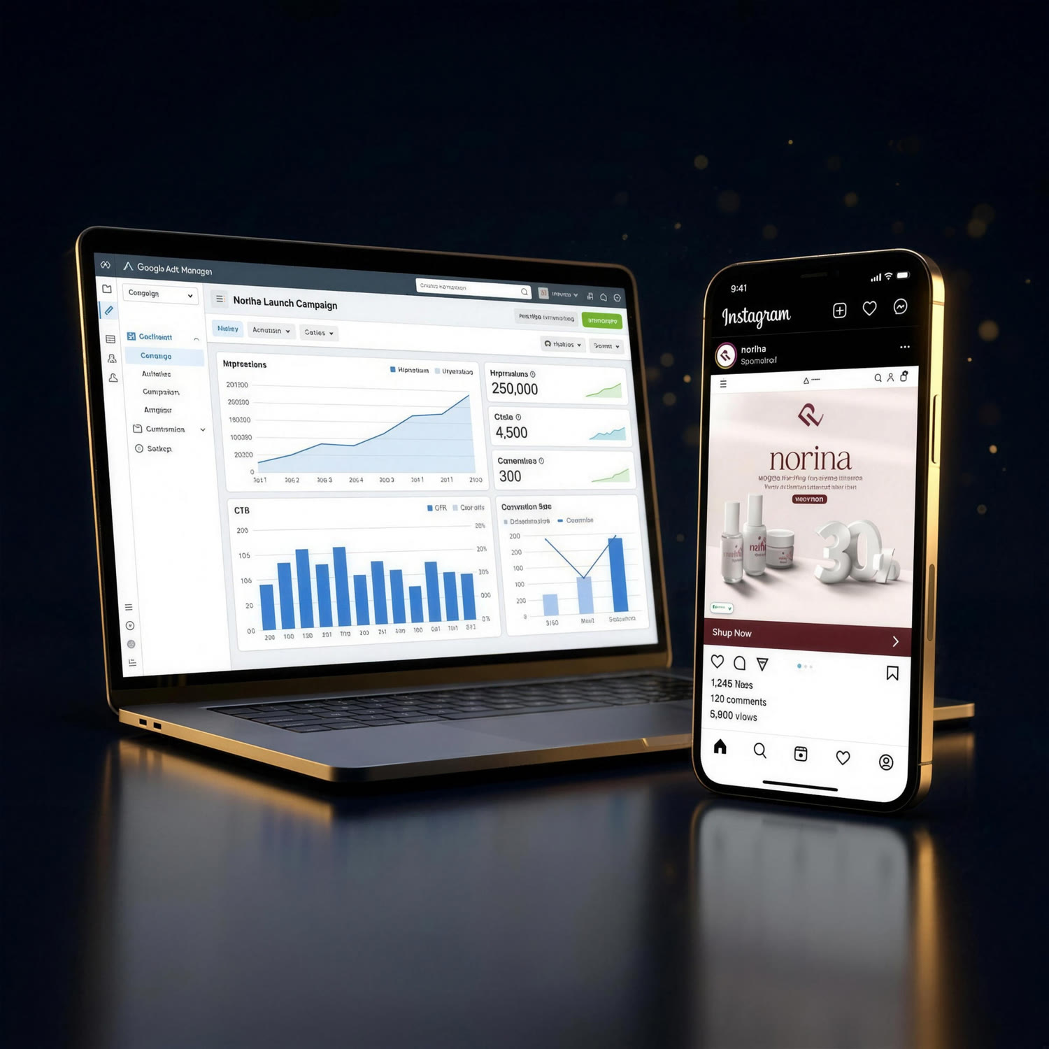إدارة الحملات الإعلانية — نطاق